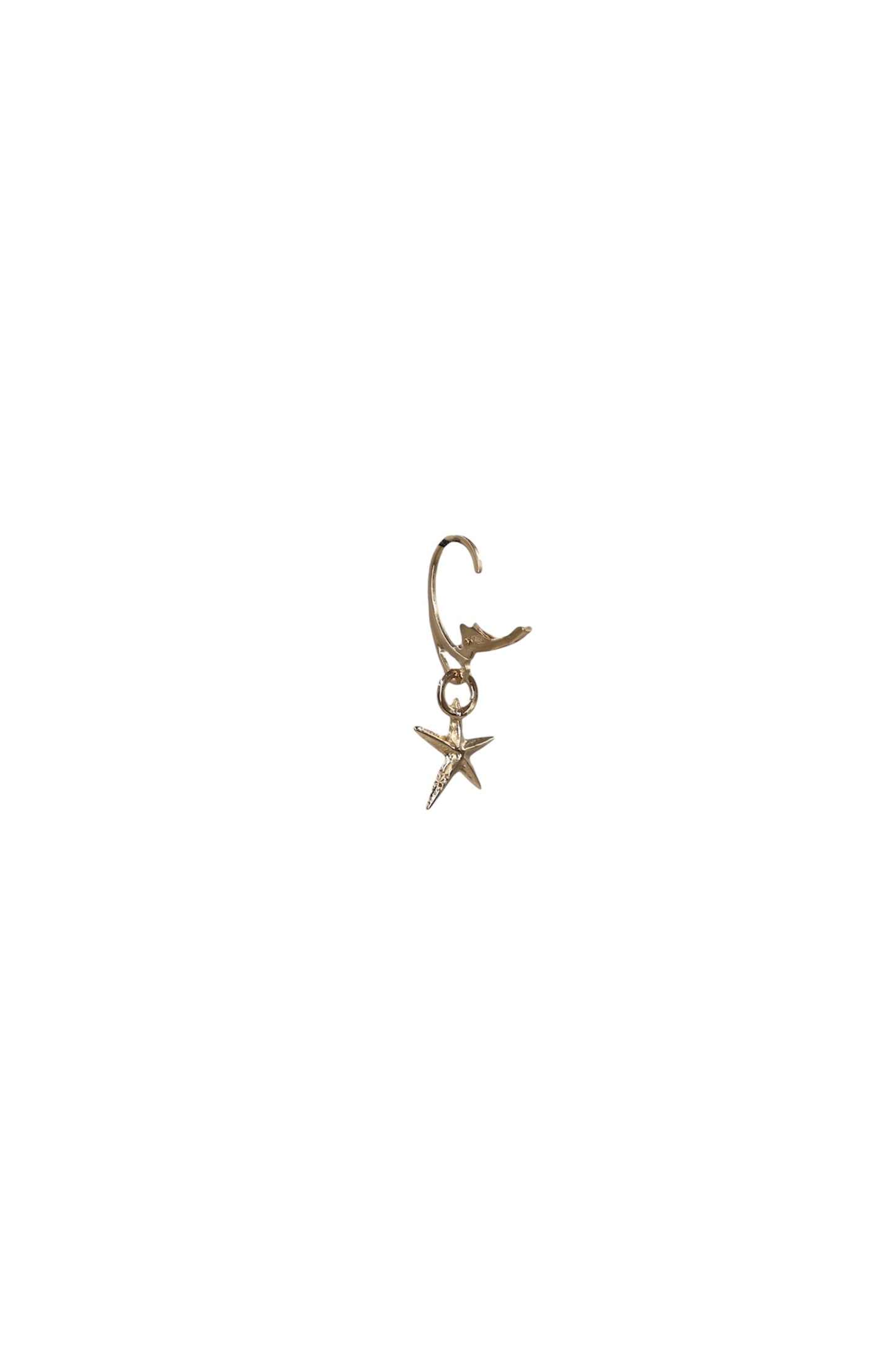 14k gold Signature Starfish Earring