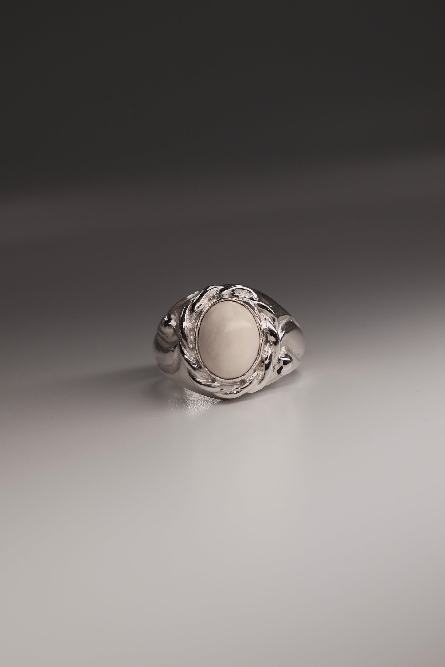 The Angel’s Egg Ring - Bone