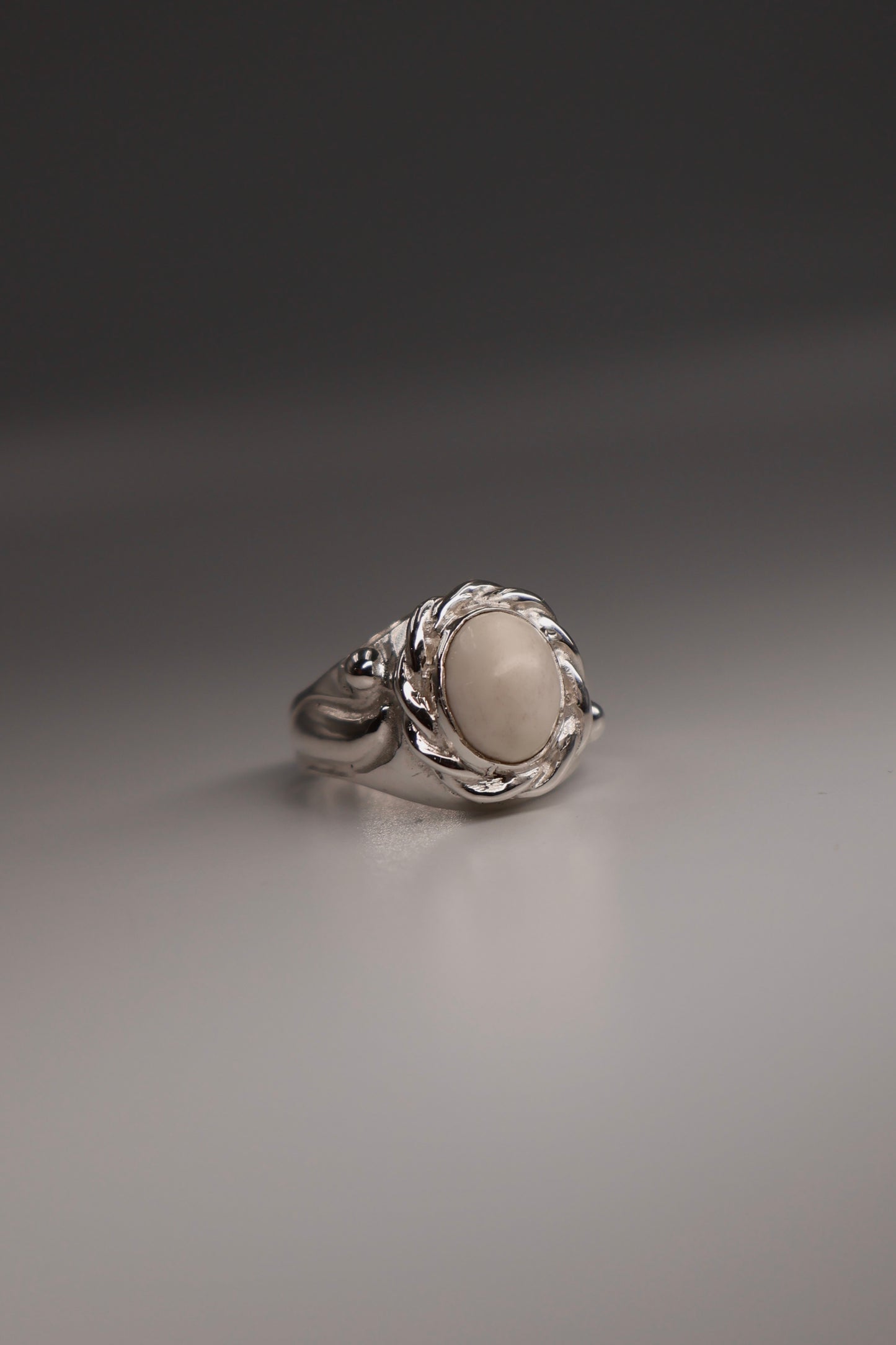 The Angel’s Egg Ring - Bone