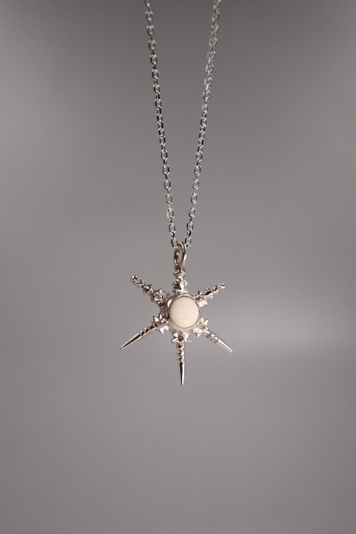 The Eternal Ascent Necklace - Bone