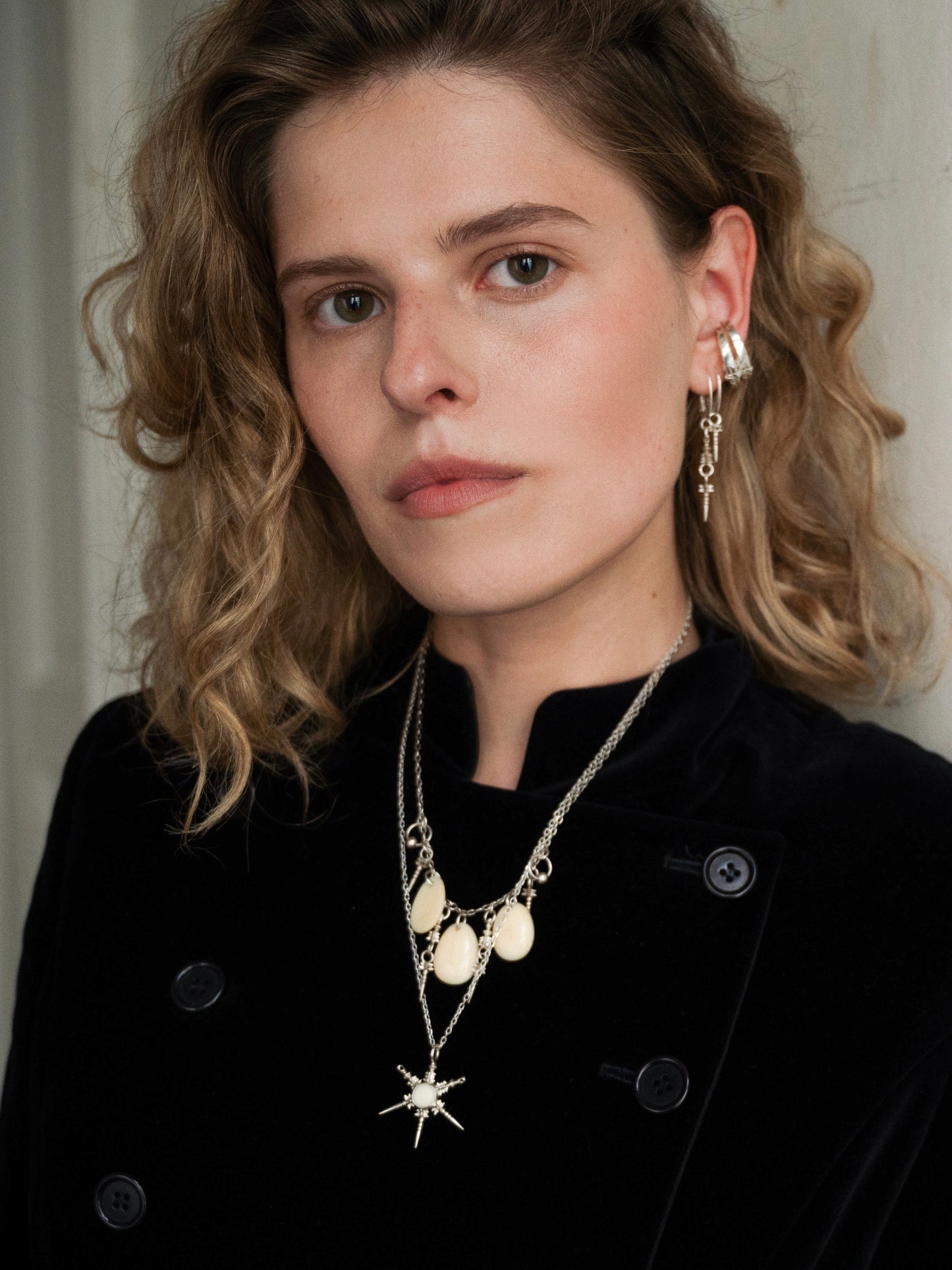 The Eternal Ascent Necklace - Bone
