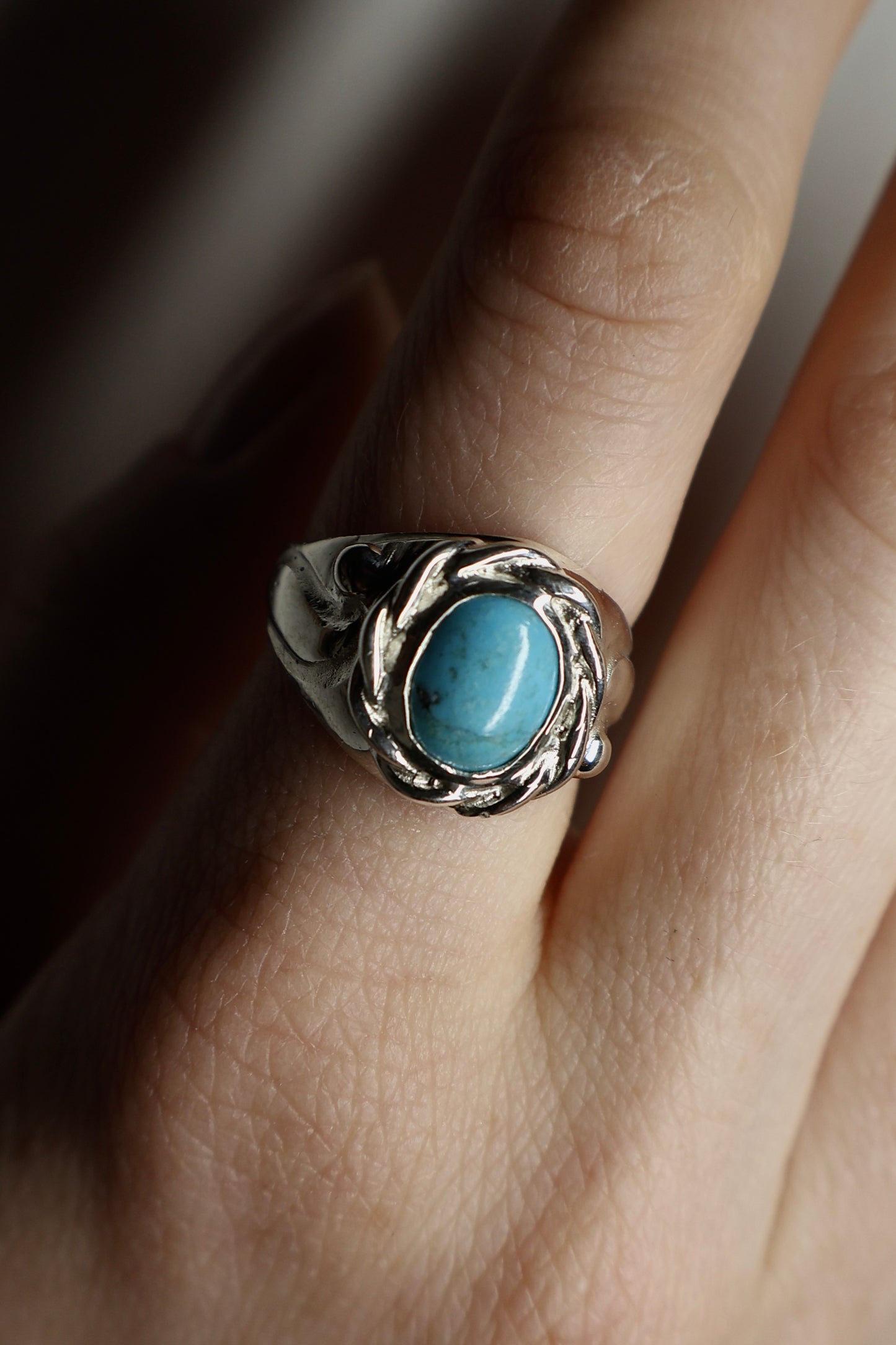 The Angel’s Egg Ring - Turquoise