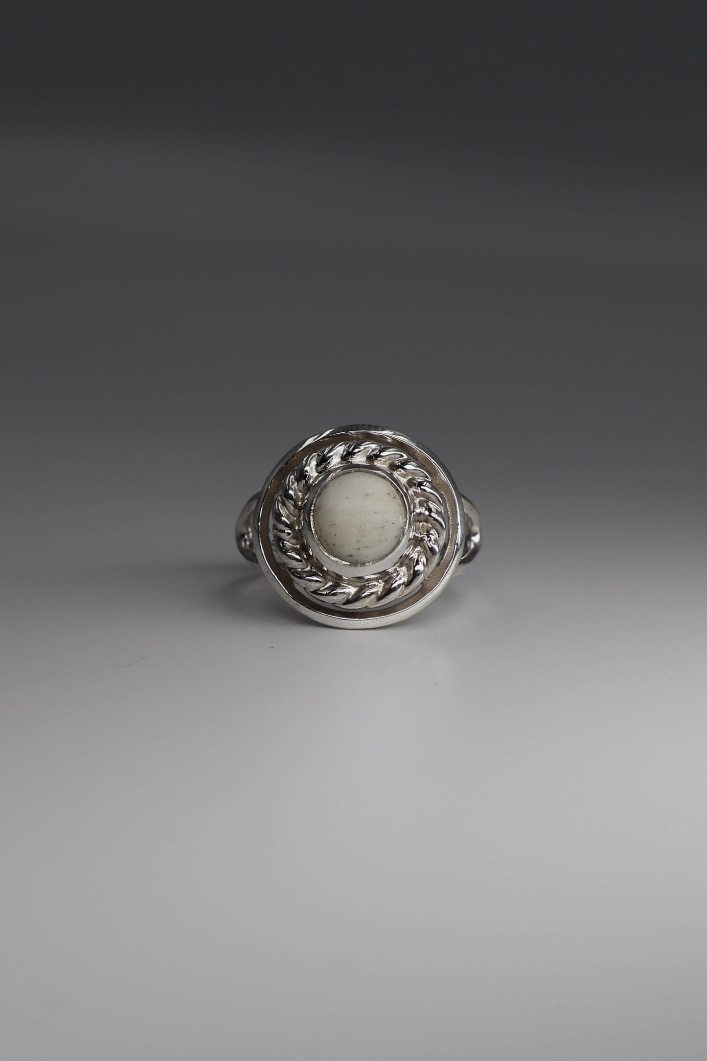 The Spirit Dance Ring - Bone