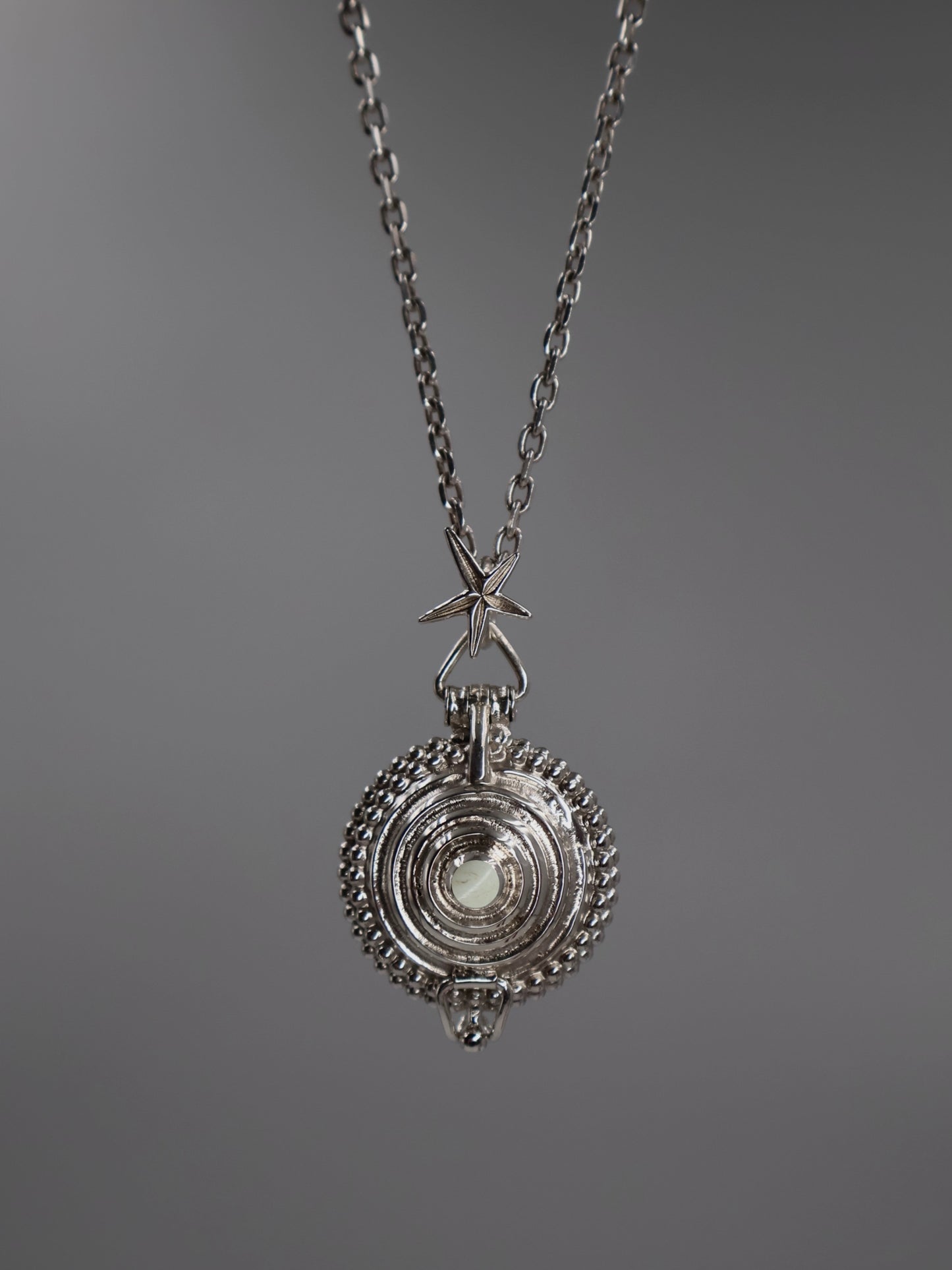 The Tribal Dawn Locket - Turquoise + Bone