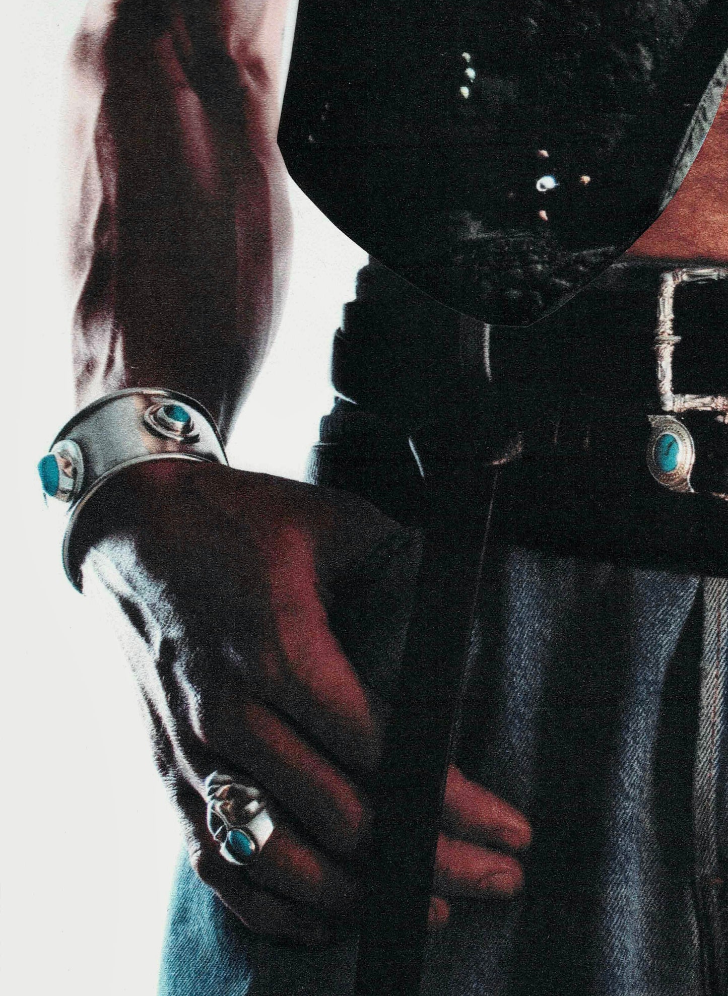 The Xiuhtecuhtli, Turquoise Lord Bracelet