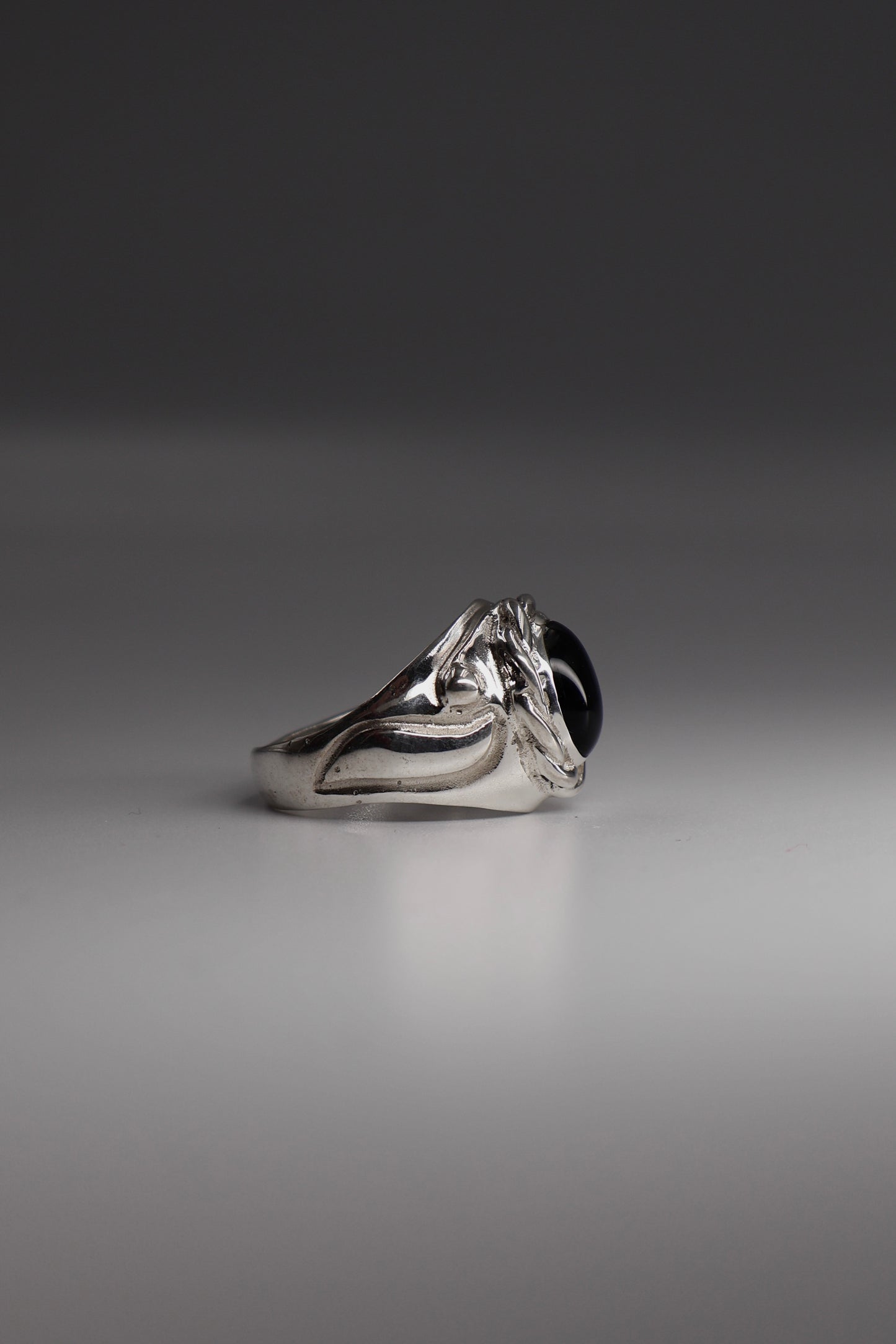 The Angel’s Egg Ring - Onyx