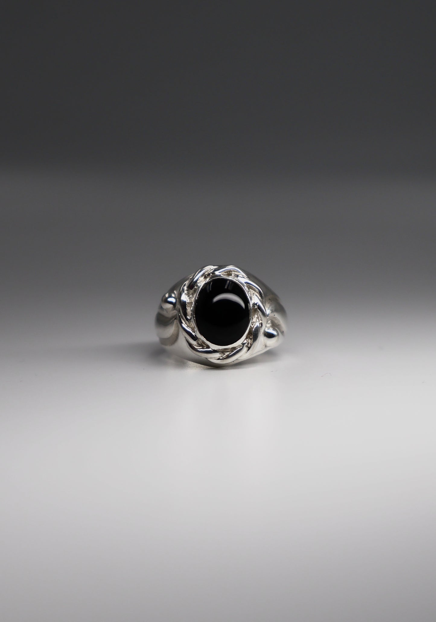 The Angel’s Egg Ring - Onyx