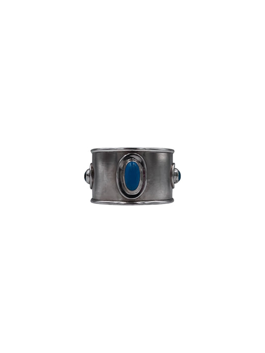 The Xiuhtecuhtli, Turquoise Lord Bracelet