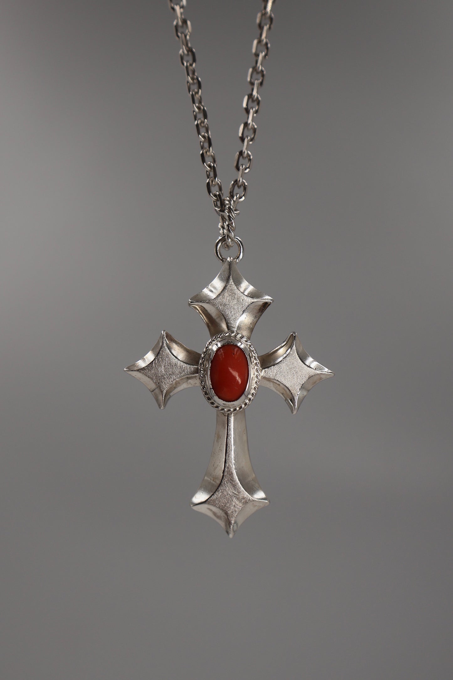 The Sacred Path Necklace - Red Coral