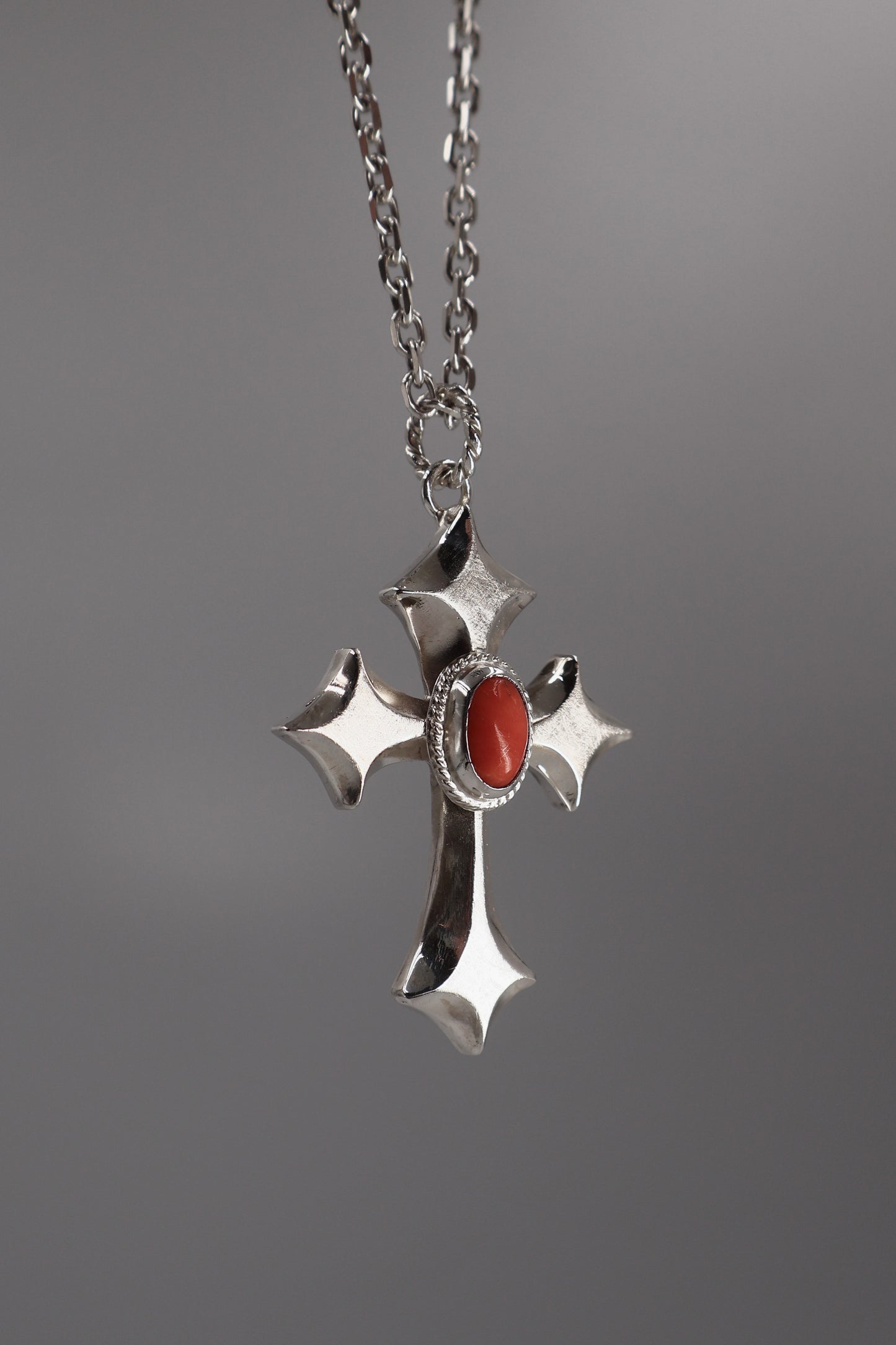 The Sacred Path Necklace - Red Coral